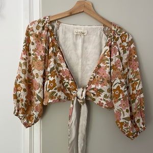 Lost in Lunar Crop top